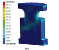 Mathematical and computer modeling of carbon endoprosthesis for thoracic interbody fusion